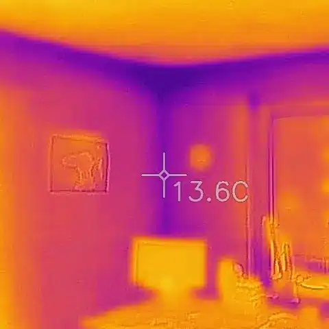 Thermografie Innenwand