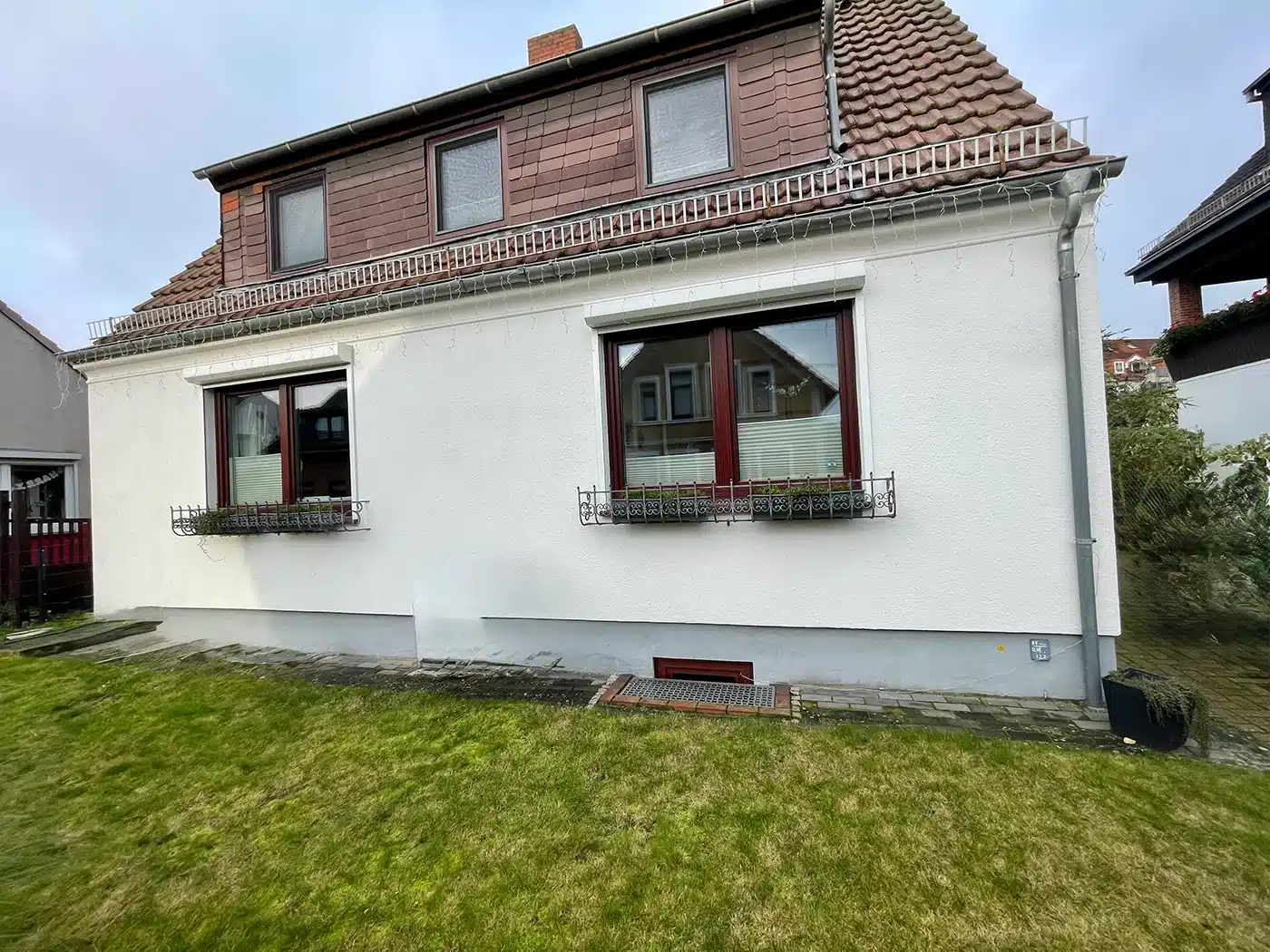 Haus vorbereitet für eine Hohlraumdämmung Bremen